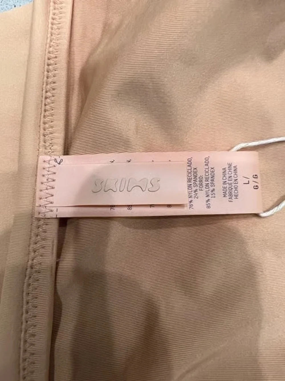 NWT Skims Signature Swim Mid Waist Bottoms - Size Large